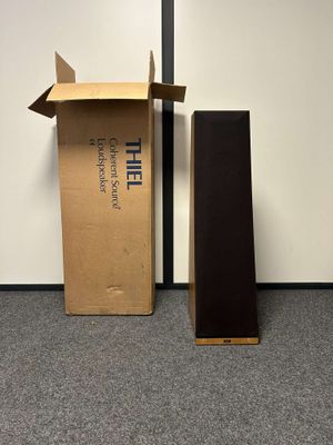 Enceintes Paire de colonnes Thiel CS 2.3 (placage bois meris… - Photo 1