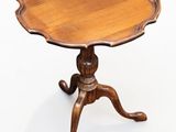 an image of a small table with a wooden top
