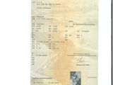 an image of a document with a picture of a person on it