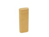 le briquet est en bois et contient un briquet