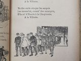 an open book with a picture of a group of people on it