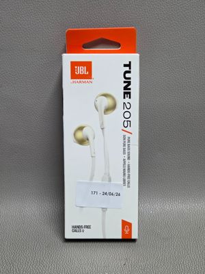 Écouteurs JBL Tune2000 dans leur emballage