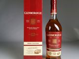 the bottle of glenmoranoise 12 years old is next to the box