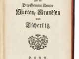 an old book with a black and white title on it
