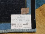 a picture of a piece of fabric with a label on it