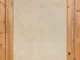 a painting of a wooden frame with a picture on it