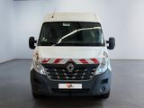 a picture of a white van parked in a garage