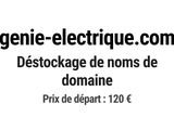 une photo en noir et blanc d'un panneau sur lequel on peut lire « Genie Elect »