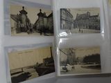 pictures of a couple of old buildings in a book