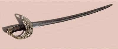 une image d'une épée exposée dans un musée