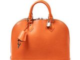 Sac « Dome » Louis Vuitton en cuir Epi orange