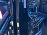 a close up view of a computer motherboard