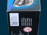a box with a picture of a star wars helmet on it
