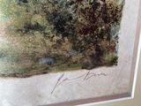 an image of a painting of a tree in a field