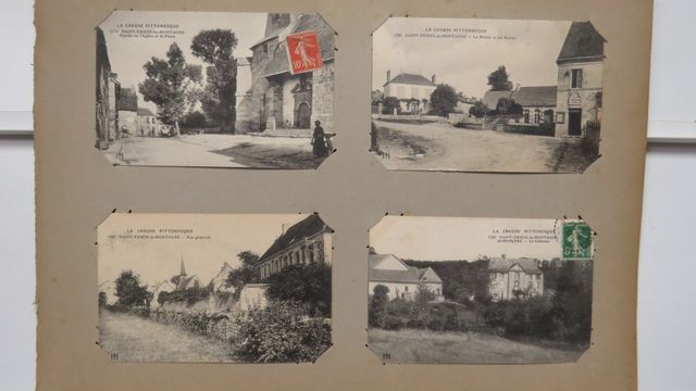St-Yrieix-la-Montagne Lot de 4cpa. 2 en bon état, 2 avec des peti...