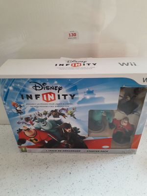 Pack de démarrage disney infinity nintendo wii neuf