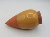 a small plastic object with a cork cap on it