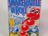 the box for the game snakeratic niol is sitting on a white surface