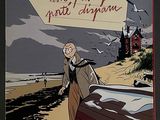 a book with a picture of a man standing next to a boat on the beach