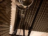 a room that has a lot of sound foam on the walls