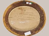a picture of a picture of a round wooden object
