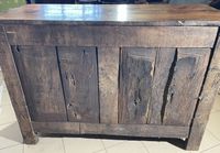 Buffet en merisier mouluré de réserves, ouvrant à deux venta… (photo 6)