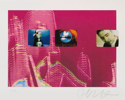 an image of a picture of a man in a suit and a woman in a pink dress