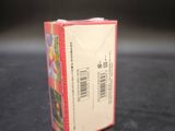 a small red box with a price label on it