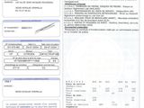 a close up of a sheet of paper with information on it