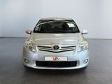 the front of a silver toyota vios parked in a room