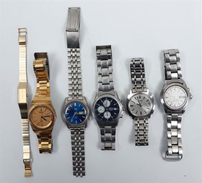 Collection de diverses montres-bracelets Seiko "vintage", da… - Photo 1