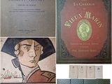 several books are shown in a collage of different styles and colors
