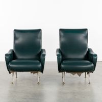Une paire de fauteuils ou chaises longues « Lady Chair », da… (photo 3)