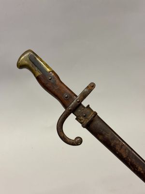 Baïonnette modèle 1874, lame marquée de la Manufacture d’Arm… - Photo 1