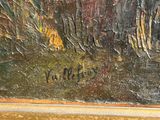 an image of a painting of a man and a woman in the woods