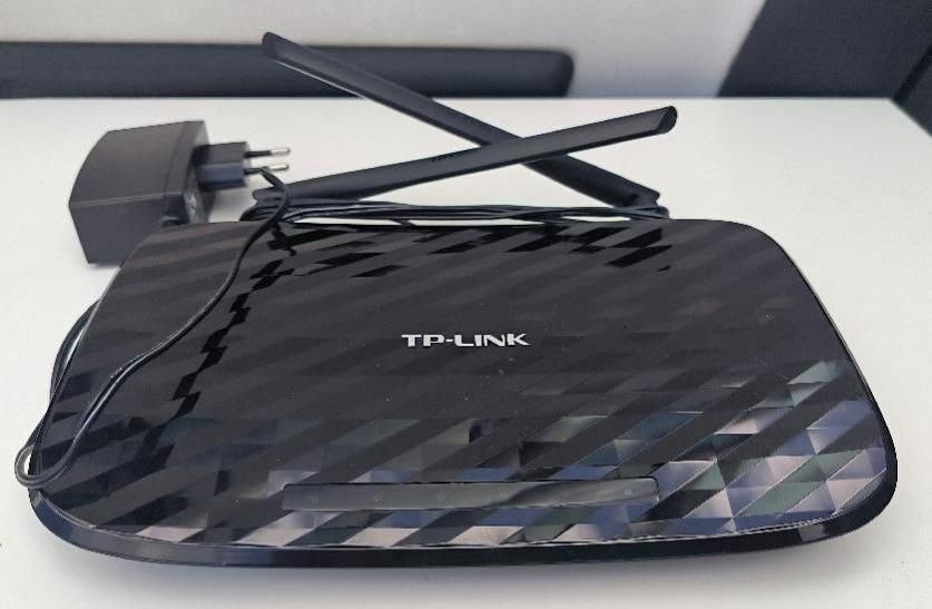 Routeur Wi-Fi de marque TP-LINK, modèle Archer C2, AC750 dou…