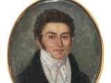 portrait d'un homme en costume noir et chemise blanche