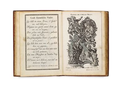 un vieux livre sur lequel figure l'image d'un homme à cheval