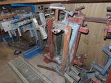 a room with a bunch of tools on the floor