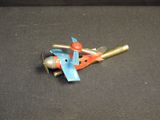a toy airplane that is sitting on a table