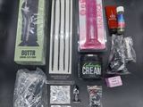 a picture of a variety of items that are on a table