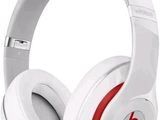 a pair of headphones sitting on top of each other