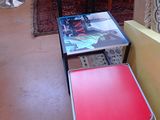 a couch and a table in a living room