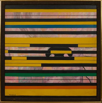 Thorvald (XXe siècle) Sans titre 1965 Huile sur toile signée…