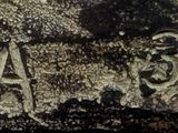 a close up of a wall with writing on it