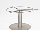 a metal object that is sitting on top of a table
