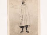 an image of a drawing of a woman in a white coat