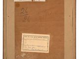 an old picture of a piece of paper with writing on it