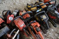 1 lot de tronçonneuses d'env. 15 tronçonneuses thermiques et… (photo 4)