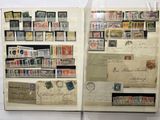 a book with a lot of stamps on it